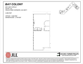 6611 Bay Cir, Peachtree Corners, GA en alquiler Plano del sitio- Imagen 1 de 1