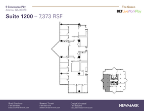 6 Concourse Pky NE, Atlanta, GA en alquiler Plano de la planta- Imagen 1 de 1