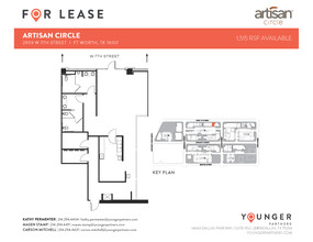 2973 W 7th St, Fort Worth, TX en alquiler Plano de la planta- Imagen 1 de 6