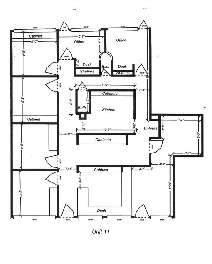 1615 Hill Rd, Novato, CA 94947 - Unidad 11 -  - Plano de la planta - Image 1 of 1