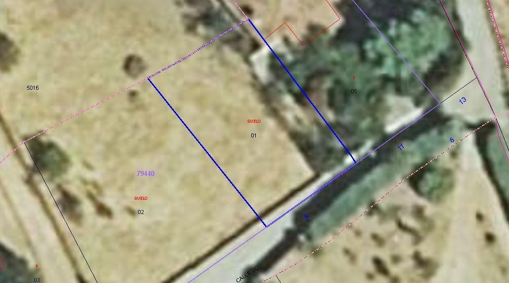 Terreno en Frades de la Sierra en venta Plano del sitio- Imagen 1 de 2