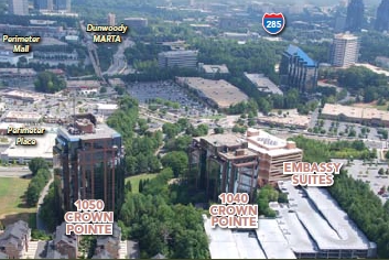 1050 Crown Pointe Pkwy, Atlanta, GA en alquiler - Vista aérea - Imagen 3 de 30