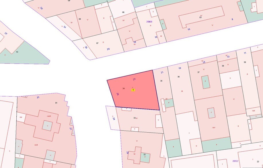 Terreno en Mataró, Barcelona en venta - Plano de solar - Imagen 2 de 2