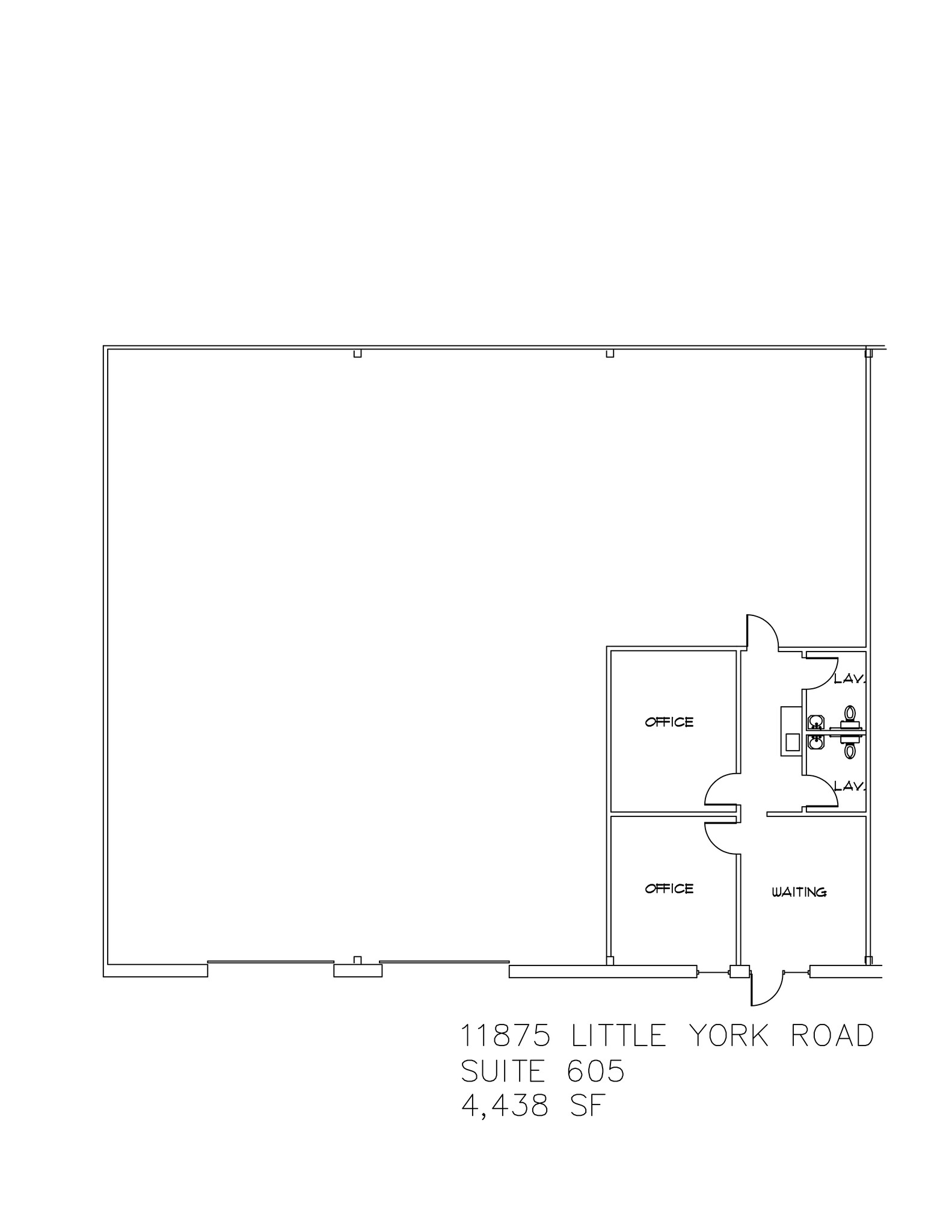 11875 W Little York Rd, Houston, TX en alquiler Plano del sitio- Imagen 1 de 1