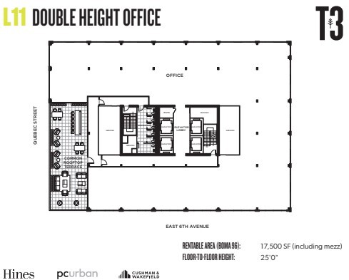 123 E 6 Ave, Vancouver, BC en alquiler Plano de la planta- Imagen 1 de 1