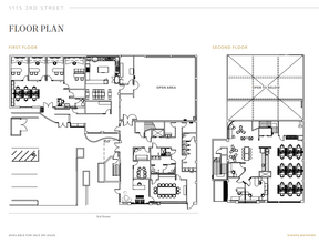 1115-1117 3rd St, San Rafael, CA en venta Plano de la planta- Imagen 1 de 7