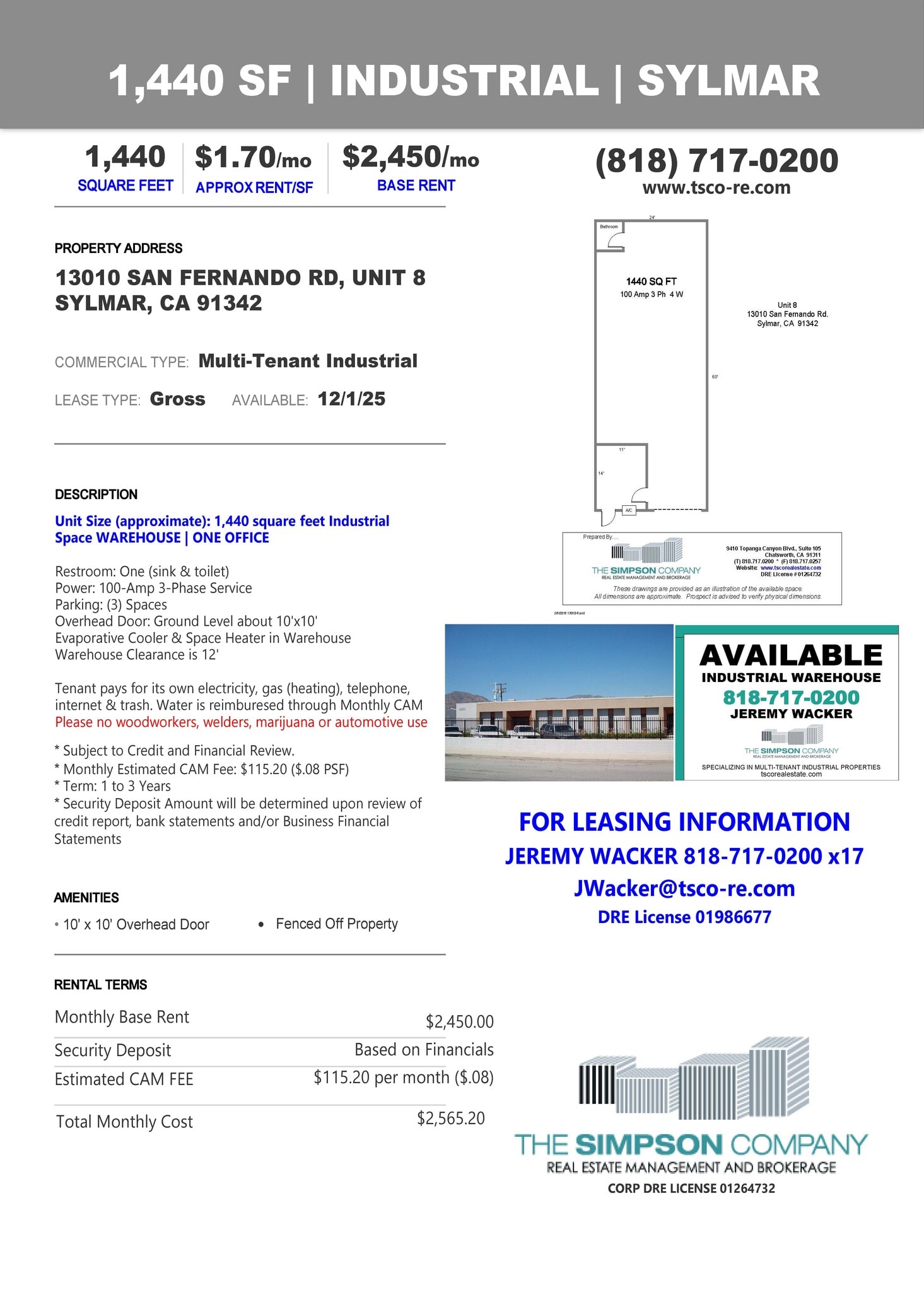 13000-13010 San Fernando Rd, Sylmar, CA en alquiler Foto del edificio- Imagen 1 de 2