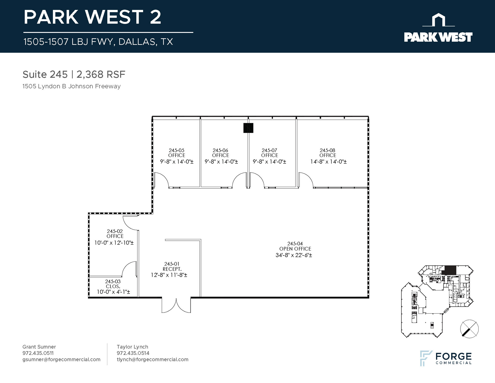 1501-1507 Lyndon B Johnson Fwy, Dallas, TX en alquiler Plano de la planta- Imagen 1 de 1