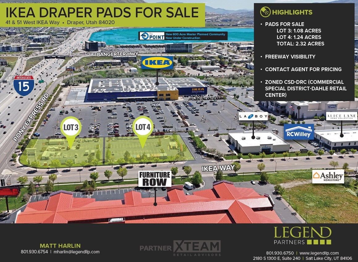 41 IKEA Way Way, Draper, UT en venta Otros- Imagen 1 de 2