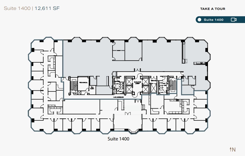 550 W C St, San Diego, CA en alquiler Plano de la planta- Imagen 1 de 1