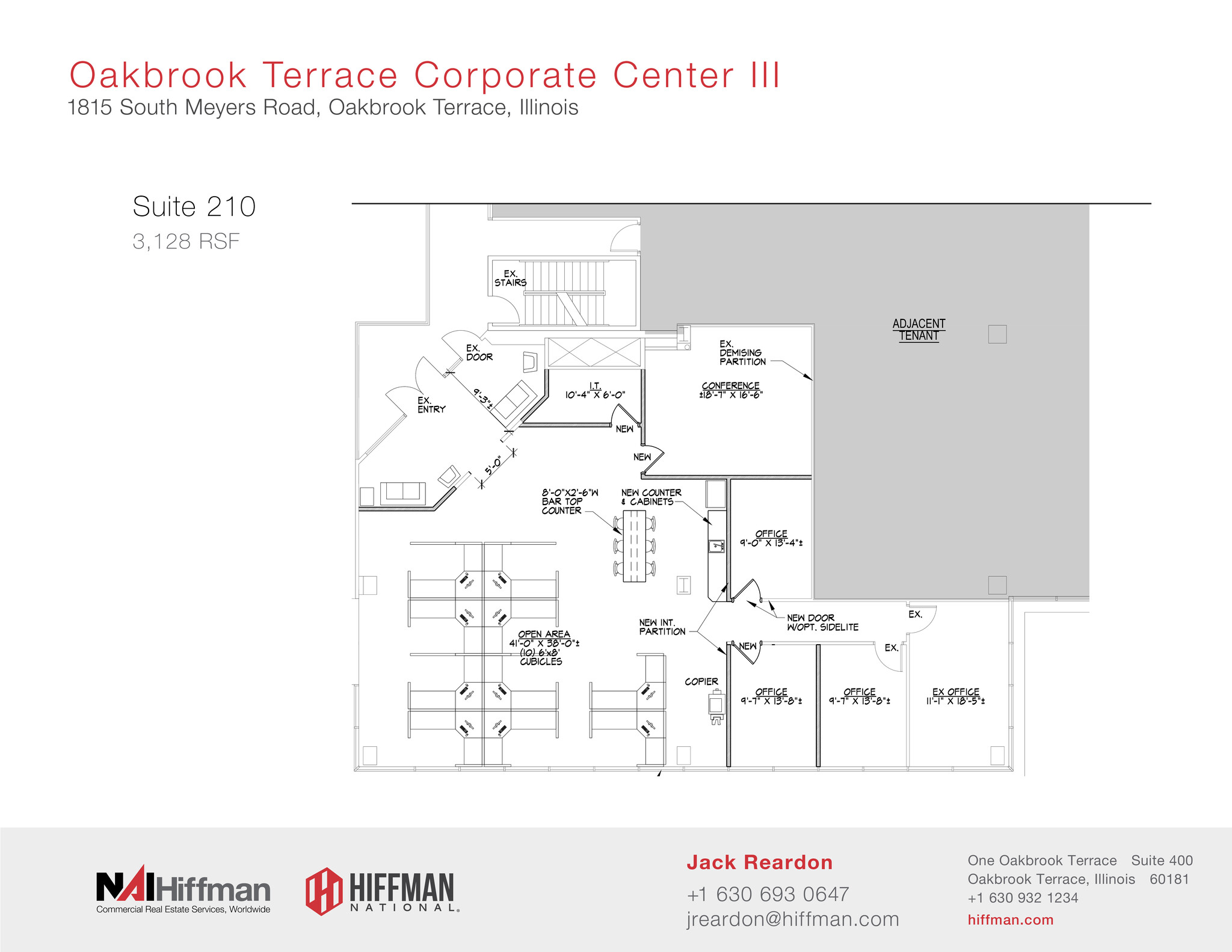 1815 S Meyers Rd, Oakbrook Terrace, IL en alquiler Plano de la planta- Imagen 1 de 1