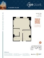 509 Olive Way, Seattle, WA en alquiler Plano de la planta- Imagen 1 de 1