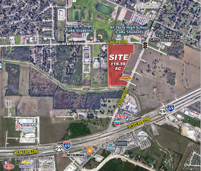 FM 2218 & Airport Ave, Rosenberg, TX en venta - Foto del edificio - Imagen 3 de 3