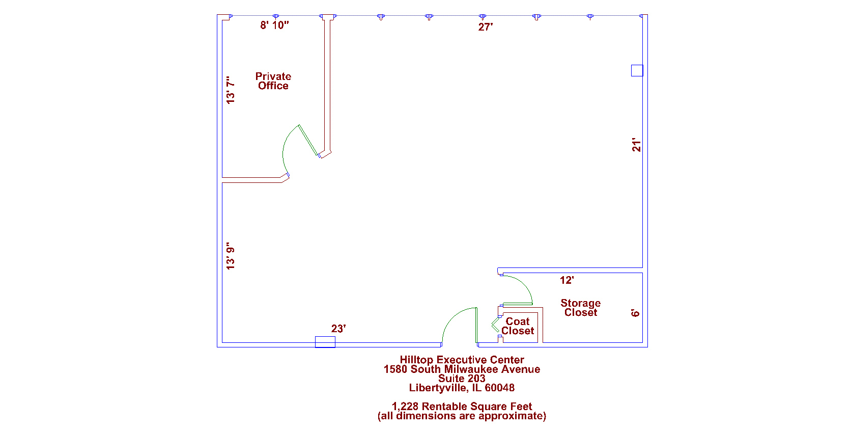 1580 S Milwaukee Ave, Libertyville, IL en alquiler Plano de la planta- Imagen 1 de 1