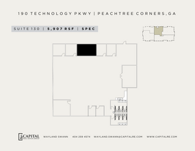 190 Technology Pky, Norcross, GA en alquiler Plano de la planta- Imagen 1 de 2