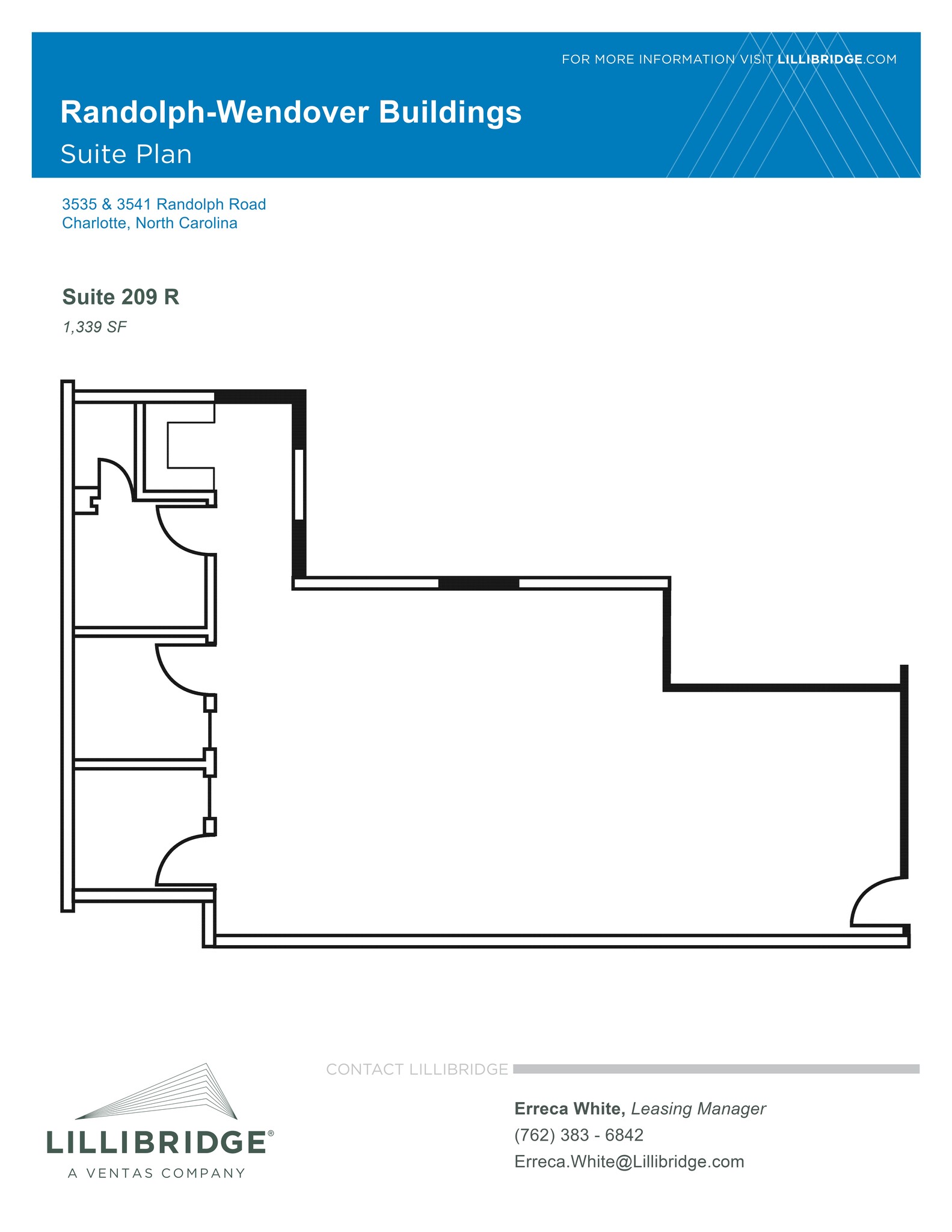 3541 Randolph Rd, Charlotte, NC en alquiler Plano del sitio- Imagen 1 de 1