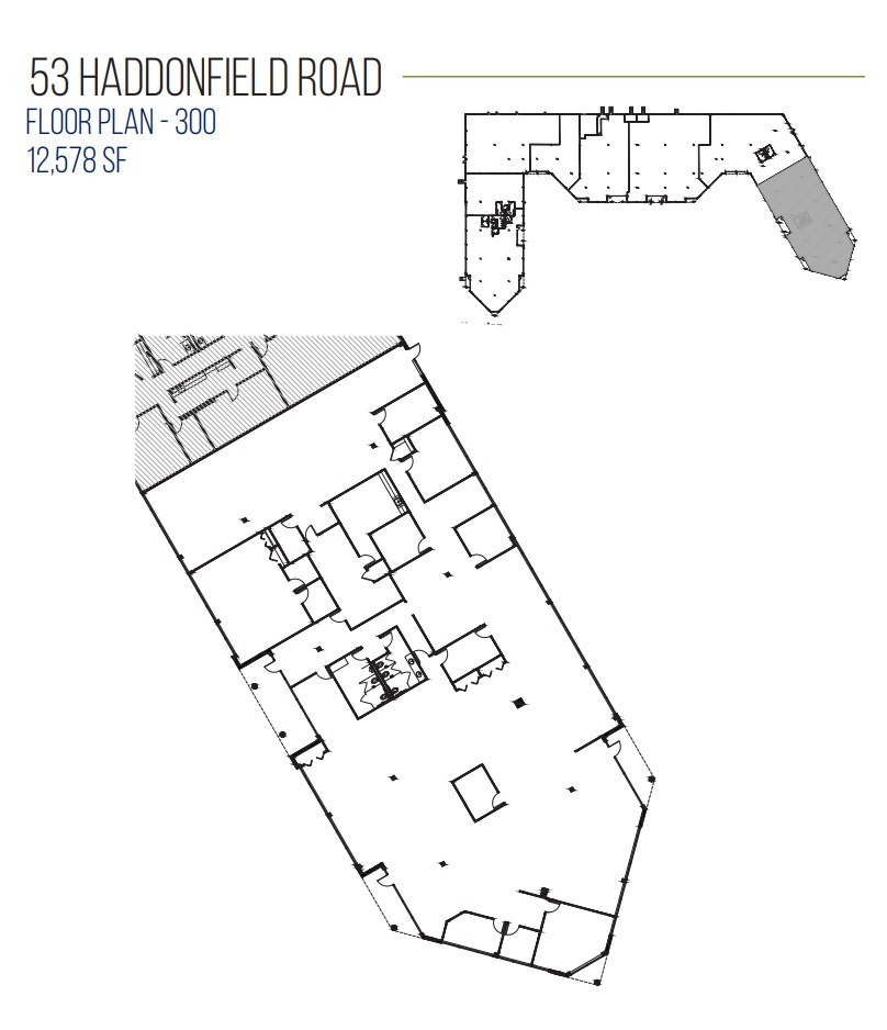 53 Haddonfield Rd, Cherry Hill, NJ en alquiler Plano de la planta- Imagen 1 de 1