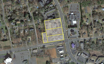 00 E Garrison Blvd, Gastonia, NC - VISTA AÉREA  vista de mapa