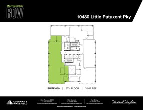 10480 Little Patuxent Pky, Columbia, MD en alquiler Plano del sitio- Imagen 2 de 2