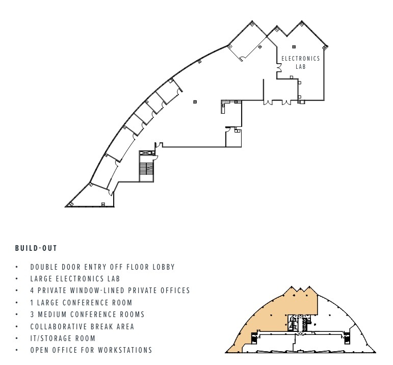 9920 Pacific Heights Blvd, San Diego, CA en alquiler Plano de la planta- Imagen 1 de 1