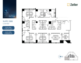 311 S Wacker Dr, Chicago, IL en alquiler Plano de la planta- Imagen 2 de 2