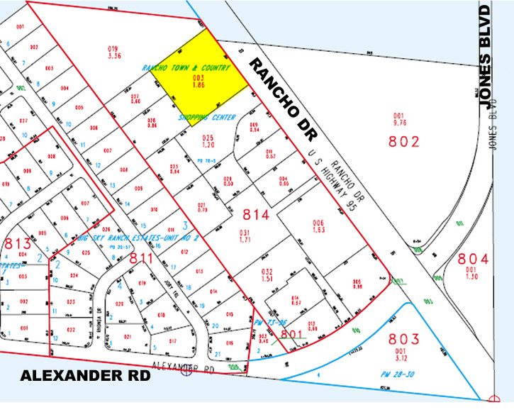 4141 N Rancho Dr, Las Vegas, NV en alquiler - Plano de solar - Imagen 3 de 4