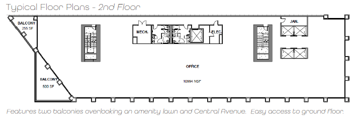 1305 Central Ave, Saint Petersburg, FL en alquiler Plano de la planta- Imagen 1 de 1