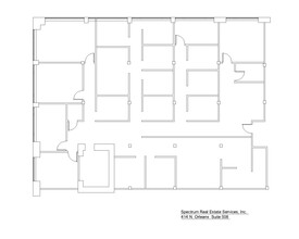 414 N Orleans St, Chicago, IL en alquiler Plano de la planta- Imagen 1 de 1