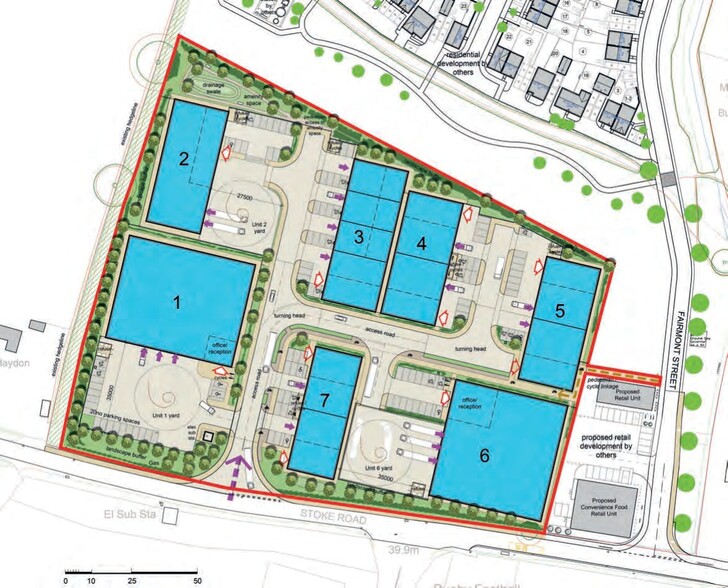 Stoke Rd, Bishops Cleeve en venta - Plano del sitio - Imagen 2 de 3