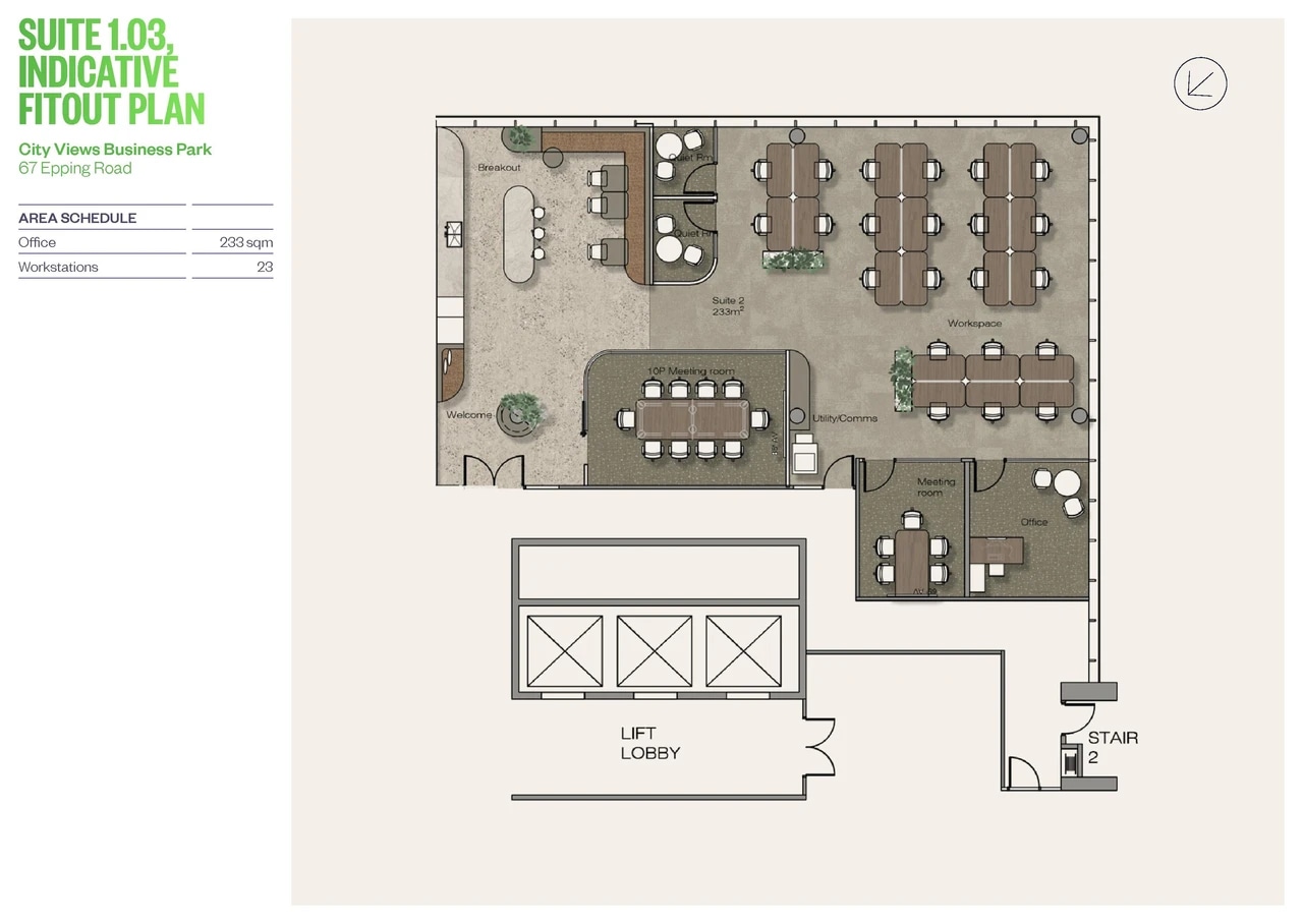 67 Epping Rd, Macquarie Park en alquiler Plano de la planta- Imagen 1 de 1