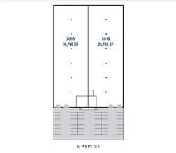 2015-2019 E 48th St, Vernon, CA en alquiler Plano de la planta- Imagen 1 de 1