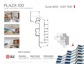 100 NE 3rd Ave, Fort Lauderdale, FL en alquiler Plano del sitio- Imagen 1 de 1