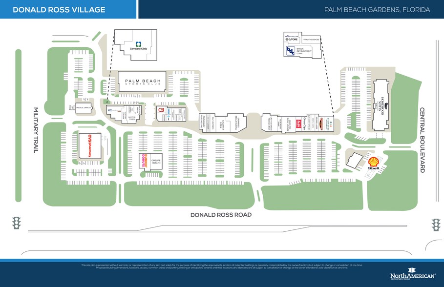 Donald Ross Road and Military Trail, Palm Beach Gardens, FL en venta - Plano del sitio - Imagen 2 de 2