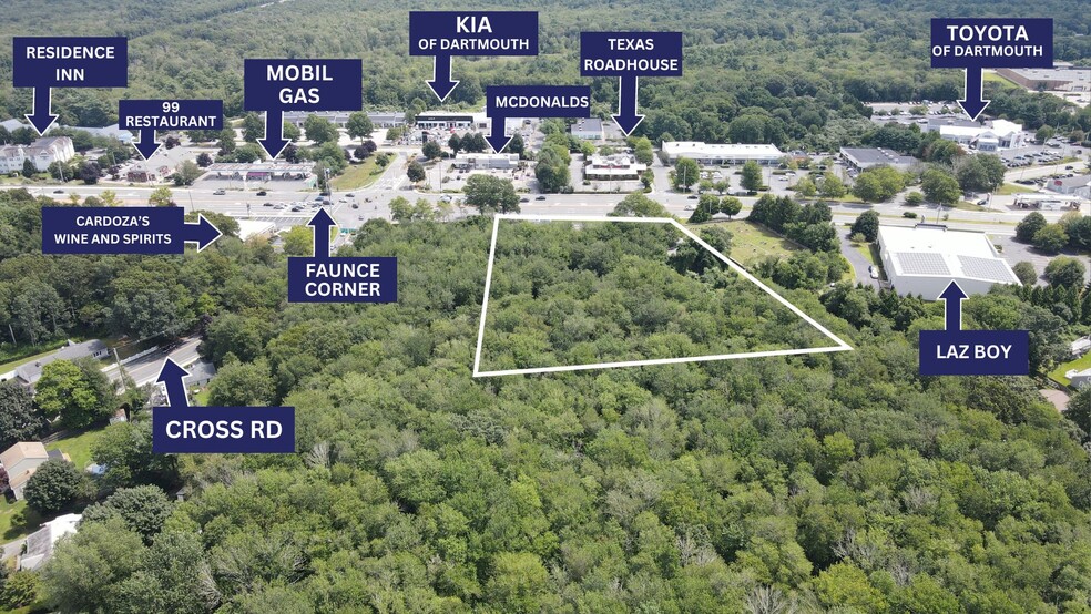 Mosher Lane & Cross Rd, Dartmouth, MA en venta - Foto del edificio - Imagen 1 de 6