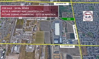 Más detalles para 15733 S Airport Way, Manteca, CA - Terrenos en venta