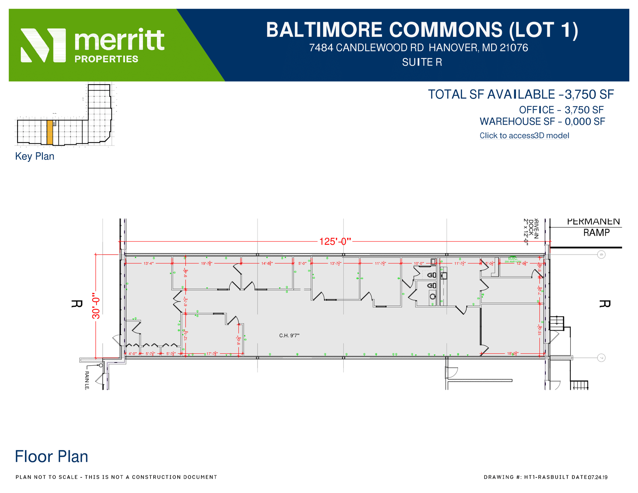 7455 New Ridge Rd, Hanover, MD en alquiler Plano de la planta- Imagen 1 de 1