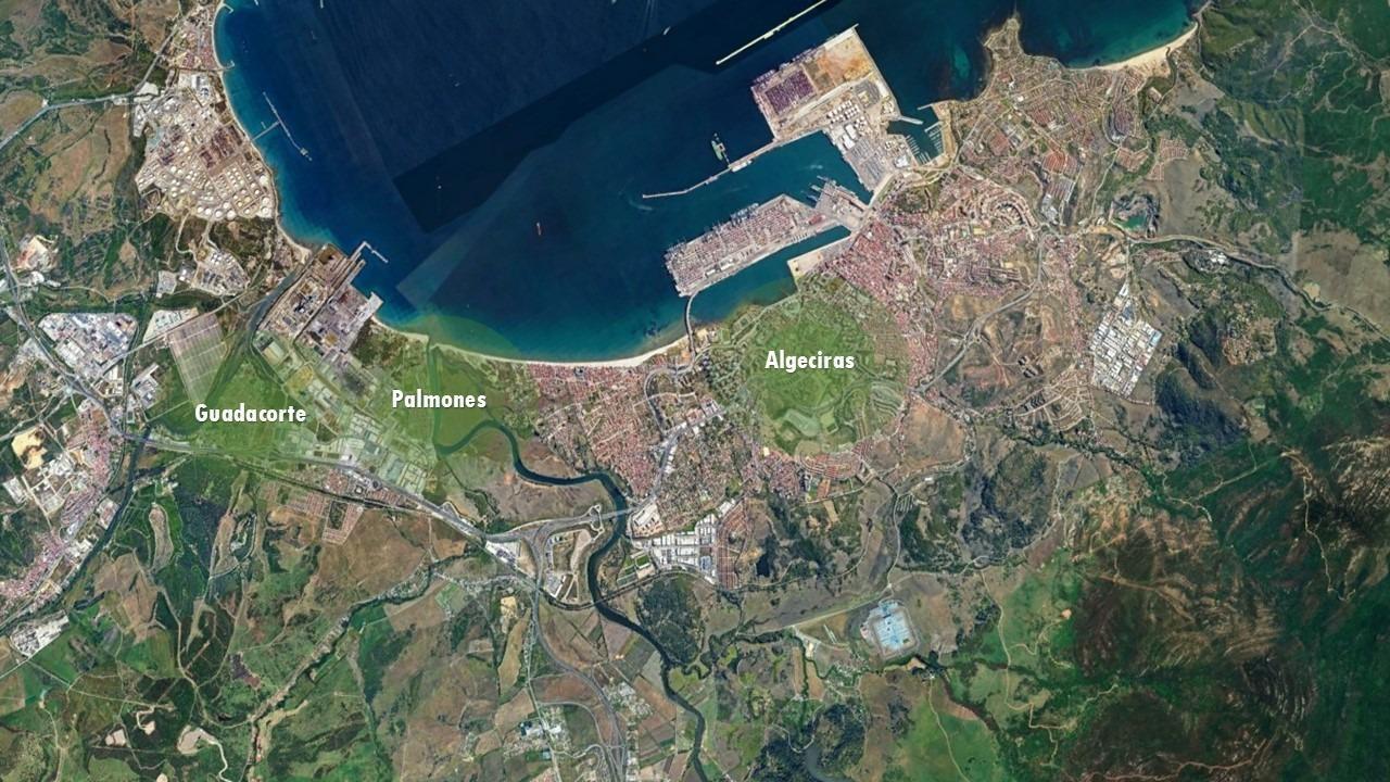 Terreno en Algeciras, Cádiz en venta Vista aérea- Imagen 1 de 6