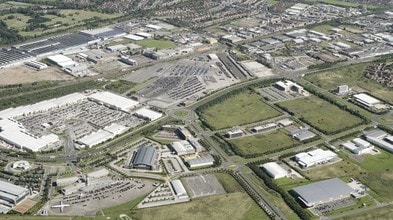 Sprint Way, Liverpool, MSY - Aérea vista de mapa