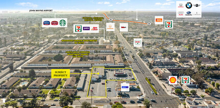 14252-14262 Newport Ave, Tustin, CA - VISTA AÉREA  vista de mapa - Image1