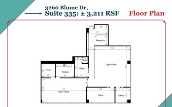 3260 Blume Dr, Richmond, CA en alquiler Plano de la planta- Imagen 1 de 1