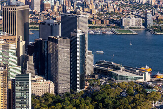 1 Battery Park Plz, New York, NY - vista aérea  vista de mapa