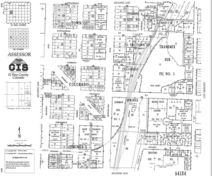 535 E Cimarron St, Colorado Springs, CO en alquiler - Plano de solar - Imagen 3 de 6