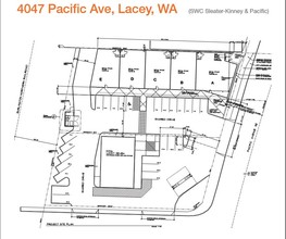 4047 Pacific Ave SE, Lacey, WA en alquiler Plano del sitio- Imagen 1 de 1