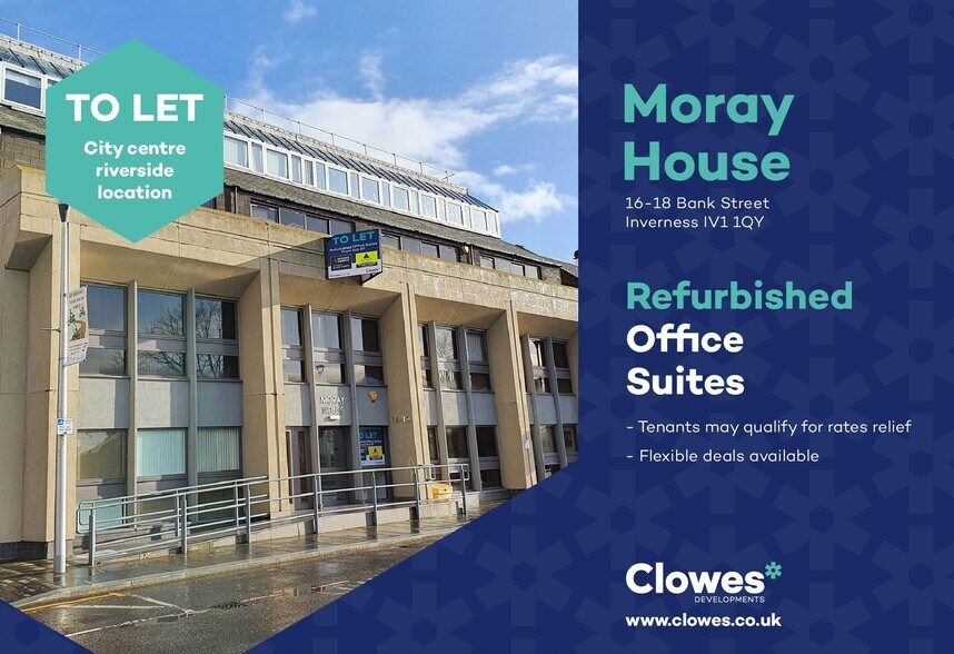 16-18 Bank St, Inverness en alquiler - Foto del edificio - Imagen 2 de 5
