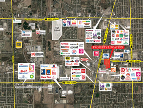 2211-2417 S Green Bay Rd, Racine, WI - vista aérea  vista de mapa - Image1