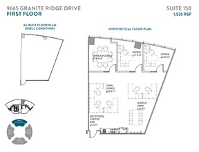 9655 Granite Ridge Dr, San Diego, CA en alquiler Plano de la planta- Imagen 1 de 1