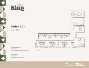 515 King St, Alexandria, VA en alquiler Plano de la planta- Imagen 2 de 3