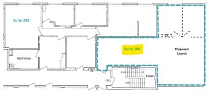 18740 Ventura Blvd, Tarzana, CA en alquiler Plano de la planta- Imagen 1 de 1