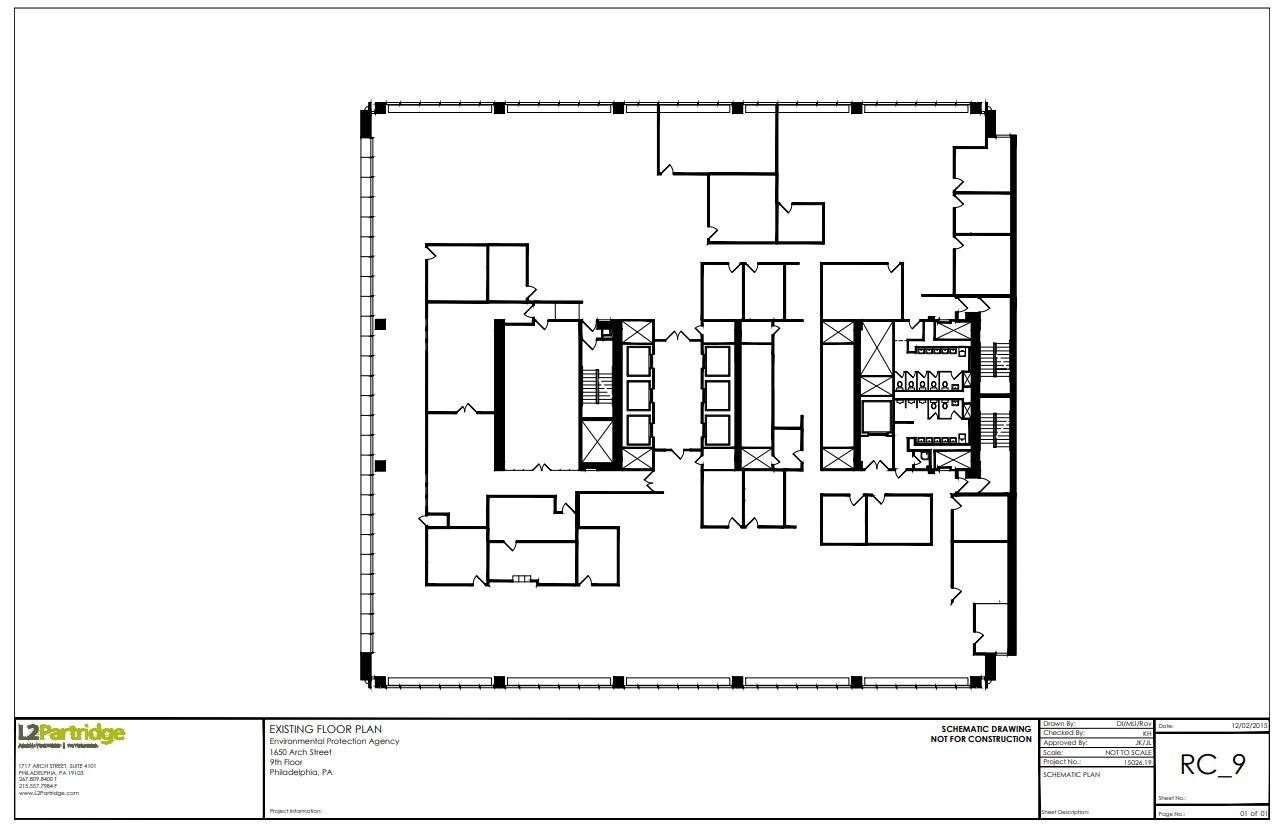 1650 Arch St, Philadelphia, PA en alquiler Plano de la planta- Imagen 1 de 1