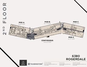 6380 Rogerdale Rd, Houston, TX en alquiler Plano de la planta- Imagen 2 de 2